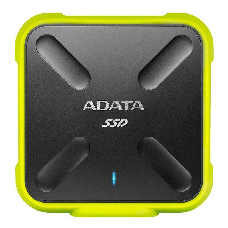 SSD externí ADATA SD700 1TB černý žlutý, SSD, externí, ADATA, SD700, 1TB, černý, žlutý