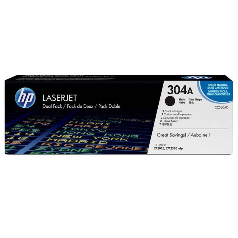 Toner HP 304A, 2x3500 stran, 2-pack