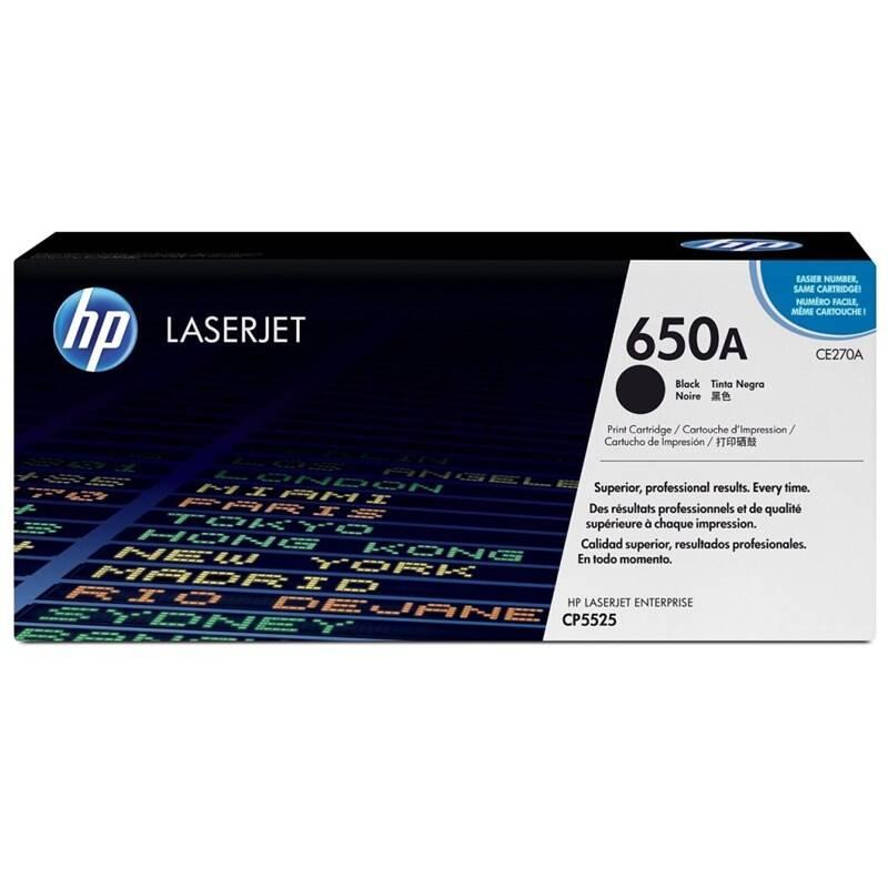 Toner HP 650A, 13500 stran černý