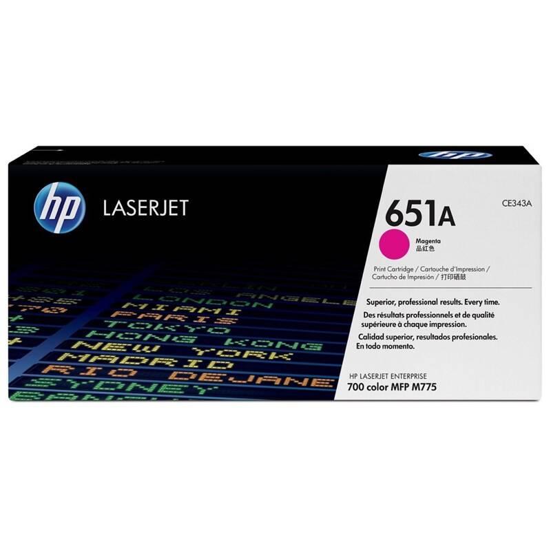 Toner HP 651A, 16000 stran červený