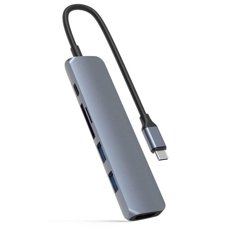 USB Hub HyperDrive BAR 6 v 1 USB-C Hub pro iPad Pro, MacBook Pro Air šedý, USB, Hub, HyperDrive, BAR, 6, v, 1, USB-C, Hub, pro, iPad, Pro, MacBook, Pro, Air, šedý