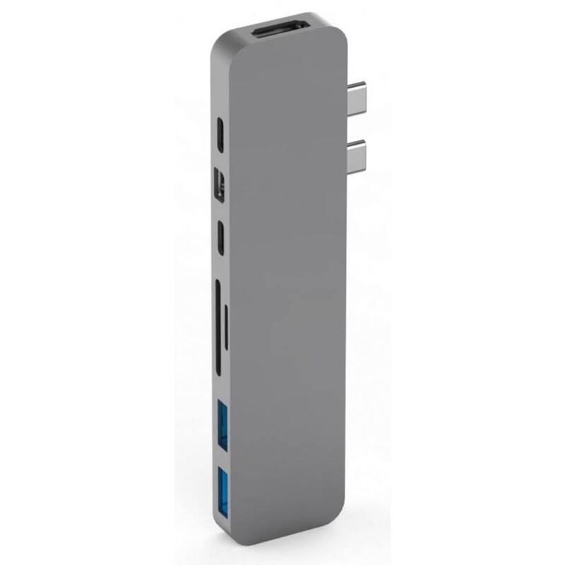USB Hub HyperDrive PRO USB-C Hub pro MacBook Pro šedý