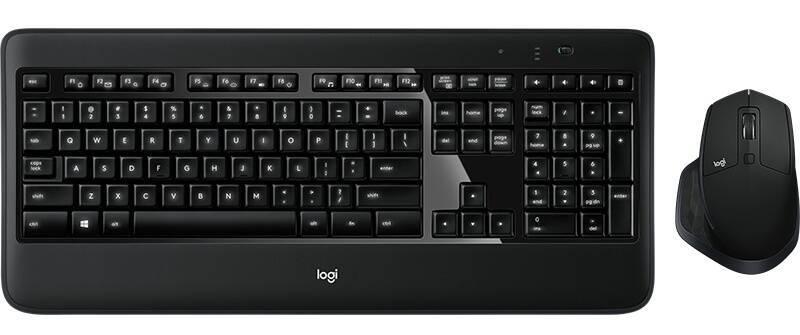 Klávesnice s myší Logitech MX900 Performance Combo, UK černá, Klávesnice, s, myší, Logitech, MX900, Performance, Combo, UK, černá