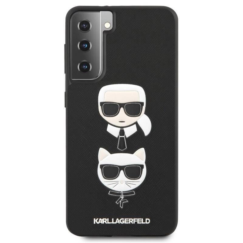Kryt na mobil Karl Lagerfeld Saffiano K&C Heads na Samsung Galaxy S21 5G černý, Kryt, na, mobil, Karl, Lagerfeld, Saffiano, K&C, Heads, na, Samsung, Galaxy, S21, 5G, černý