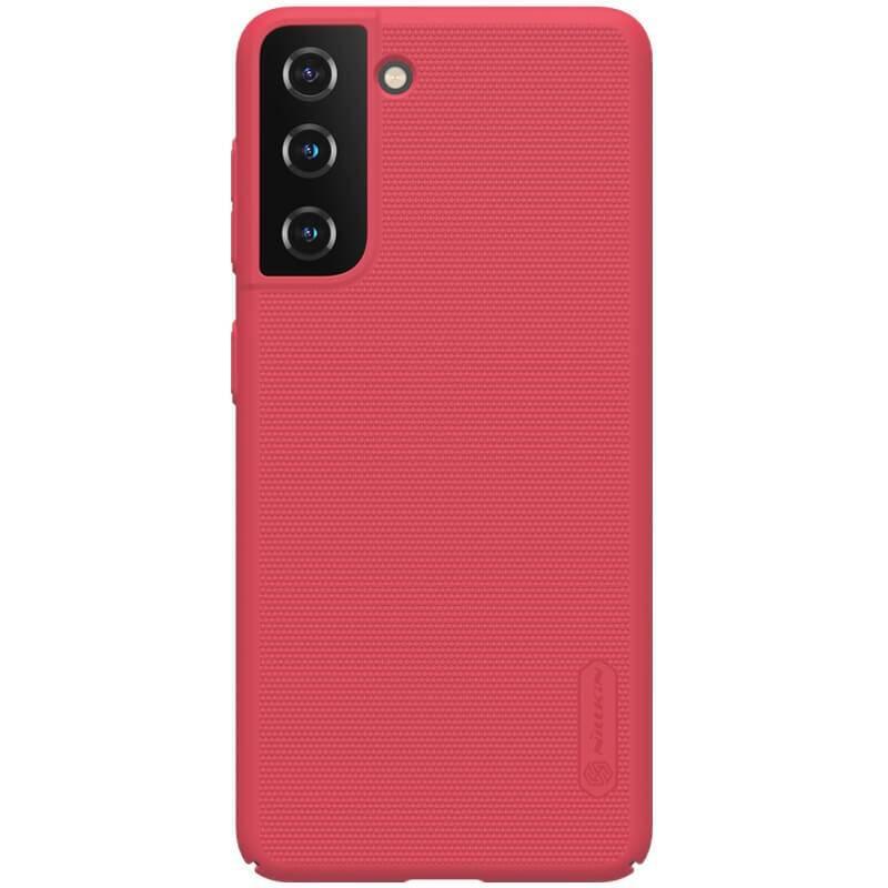 Kryt na mobil Nillkin Super Frosted na Samsung Galaxy S21 5G červený