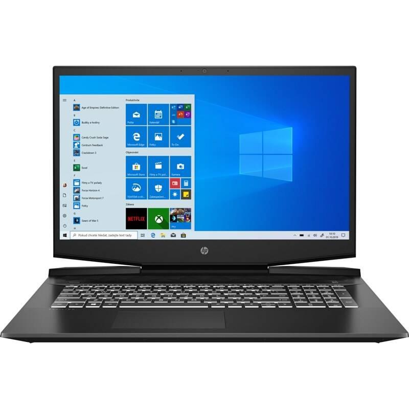 Notebook HP Pavilion Gaming 17-cd1020nc černý