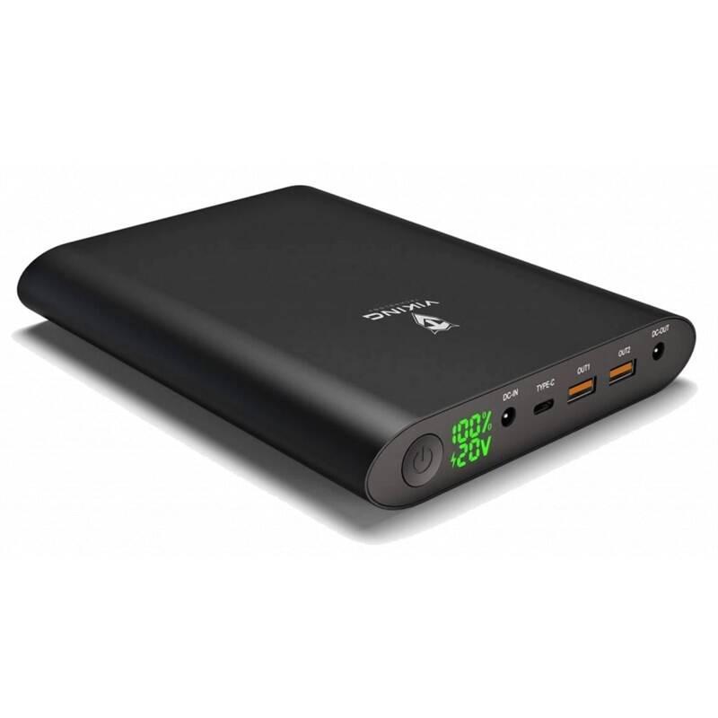 Powerbank Viking Smartech II QC 3.0 40 000mAh černá