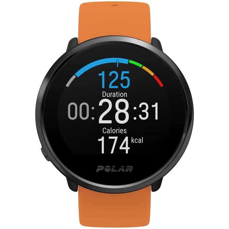 Sporttester Polar Ignite vel. S oranžový
