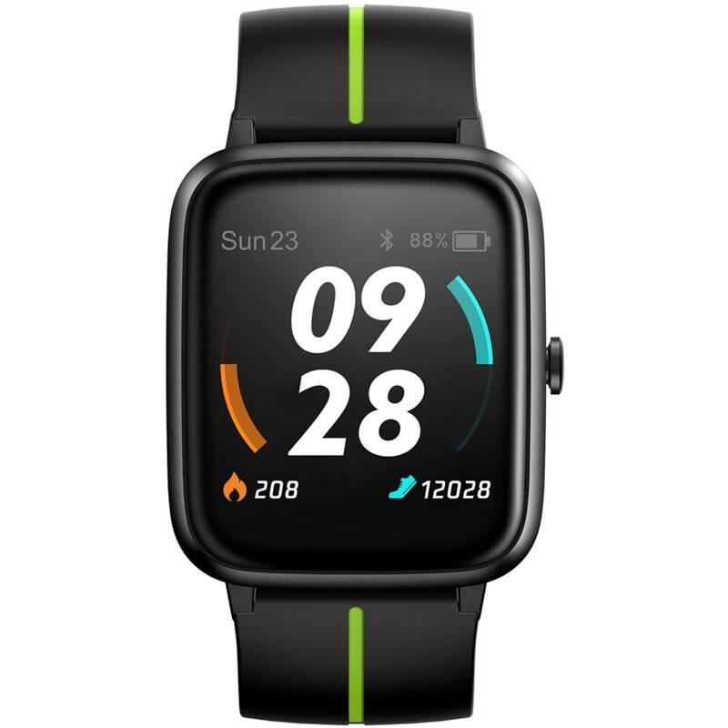 Chytré hodinky UleFone Watch GPS černé zelené