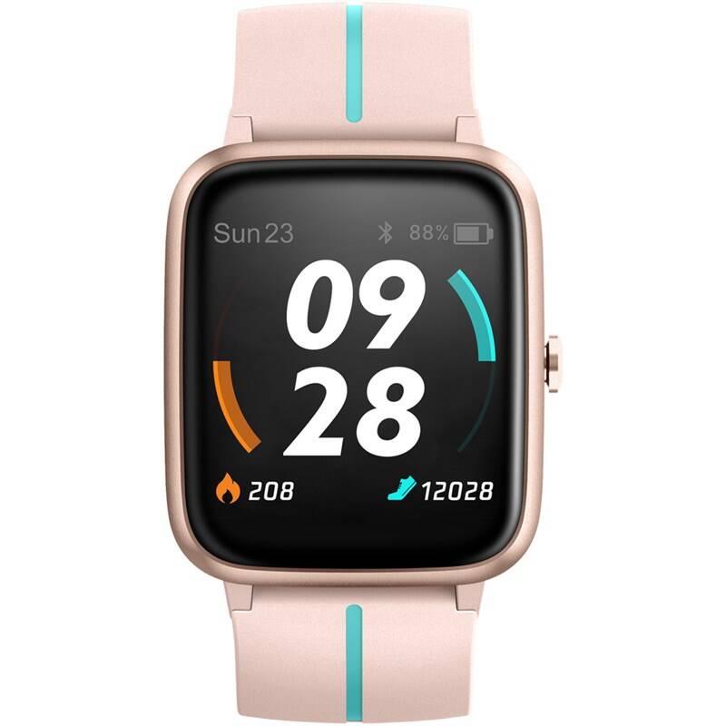 Chytré hodinky UleFone Watch GPS modré růžové