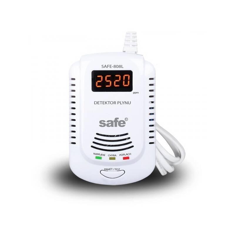 Detektor plynů Safe 808L hlásič zemního