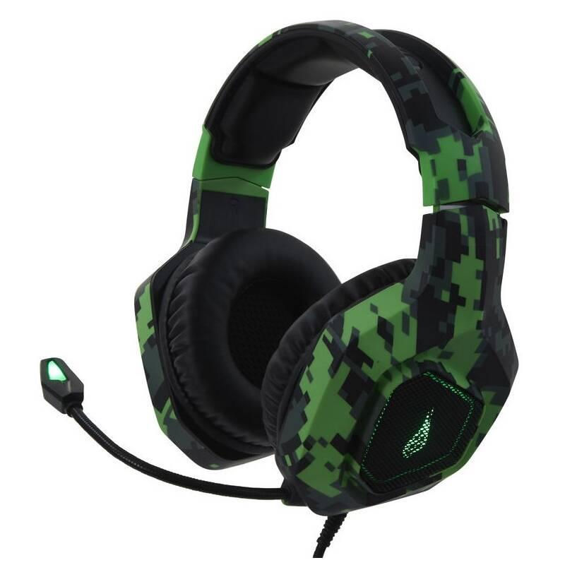 Headset SureFire Skirmish černý zelený