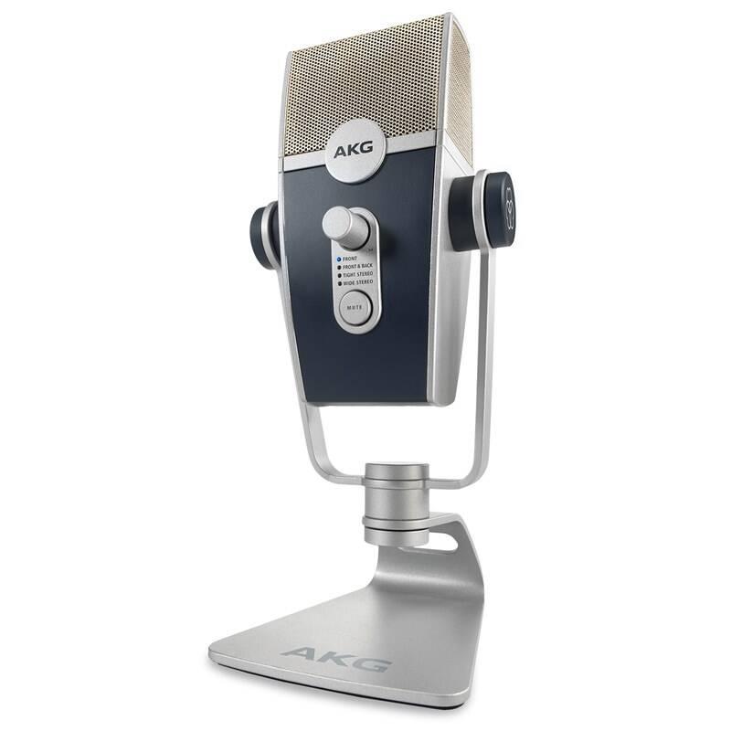 Mikrofon AKG C44-USB LYRA stříbrný