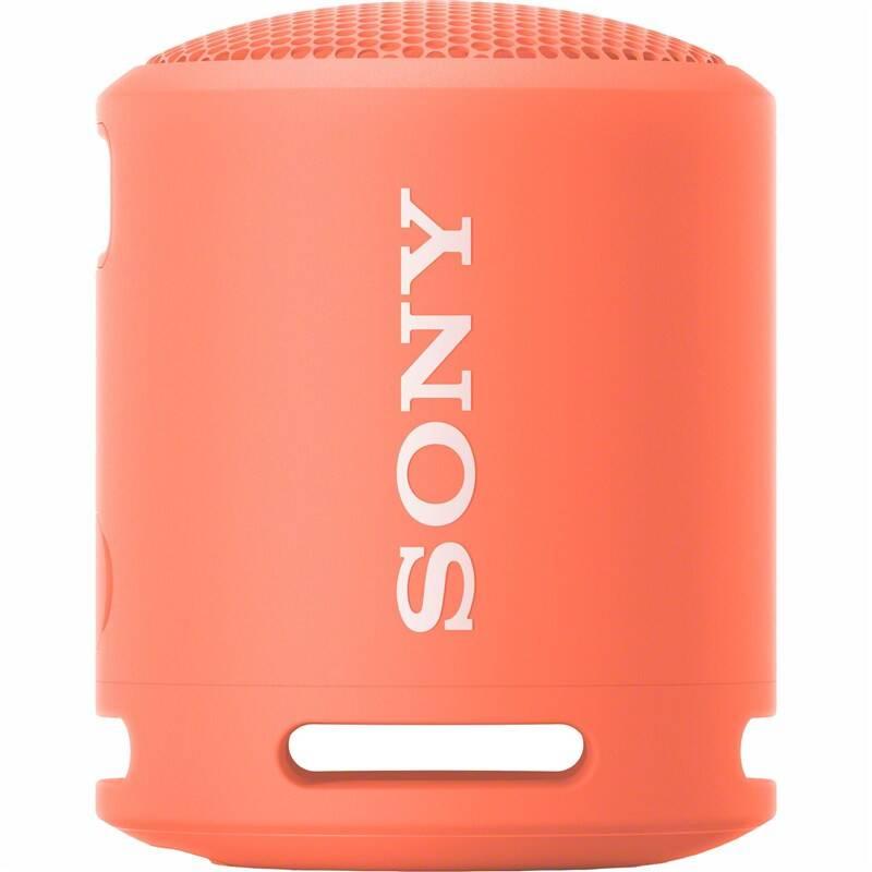 Přenosný reproduktor Sony SRS-XB13 červený růžový