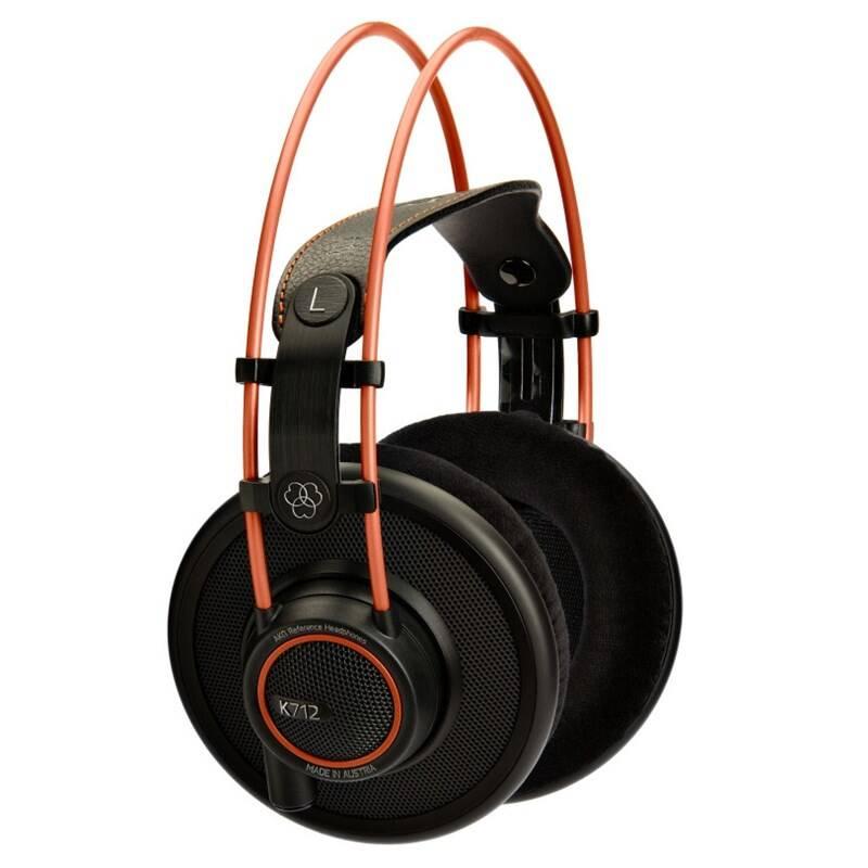 Sluchátka AKG K712PRO černá oranžová