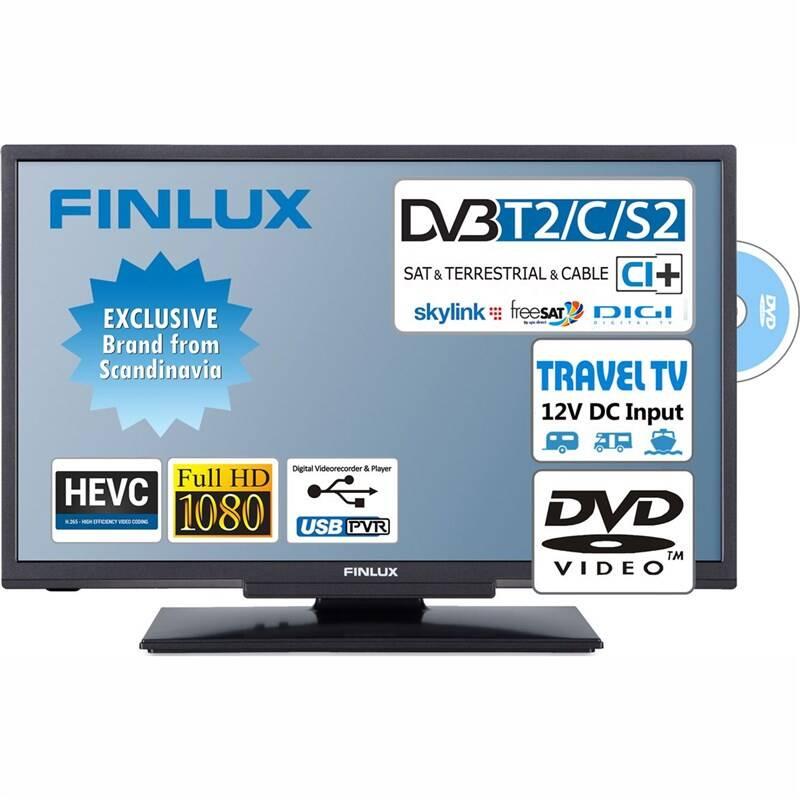 Televize Finlux 22FDMF4760 černá, Televize, Finlux, 22FDMF4760, černá