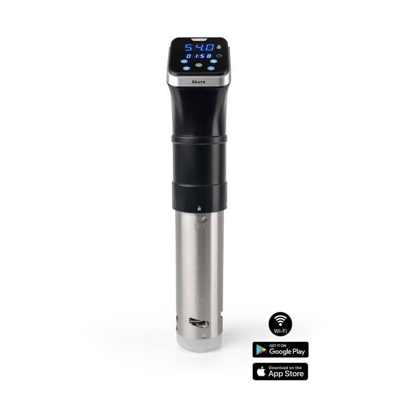 Vařič Sous-vide G21 Akura WiFi, 1000 W černý