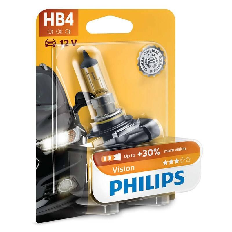 Autožárovka Philips HB4 Vision 1 ks, Autožárovka, Philips, HB4, Vision, 1, ks