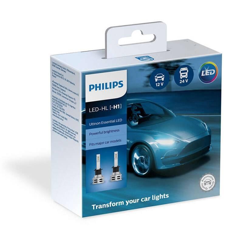 Autožárovka Philips LED H1 Ultinon Essential 2 ks, Autožárovka, Philips, LED, H1, Ultinon, Essential, 2, ks