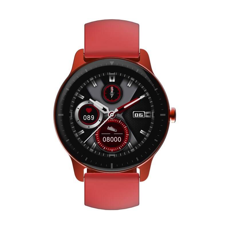Chytré hodinky Doogee CR1 červené, Chytré, hodinky, Doogee, CR1, červené