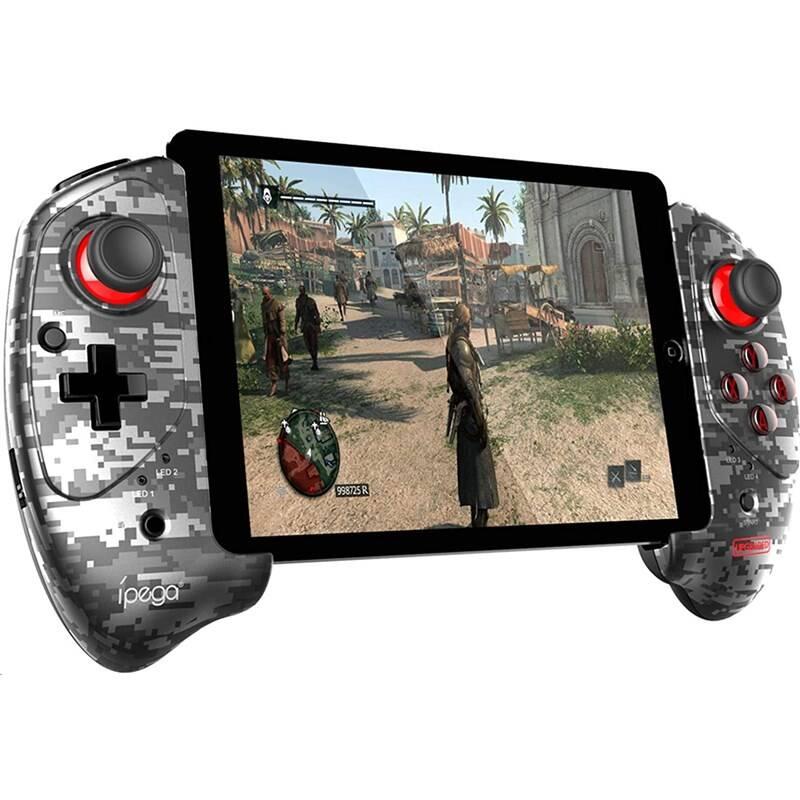 Gamepad iPega 9083A Wireless Extending Game Controller pro Android iOS šedý