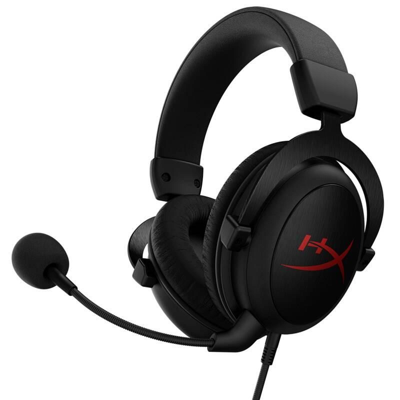 Headset HyperX Cloud Core Gaming 7.1 Surround Sound černý, Headset, HyperX, Cloud, Core, Gaming, 7.1, Surround, Sound, černý