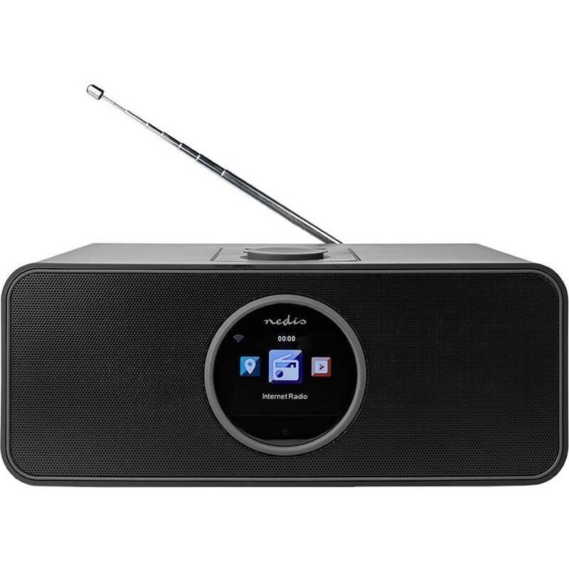 Internetový radiopřijímač Nedis RDIN4000BK černý