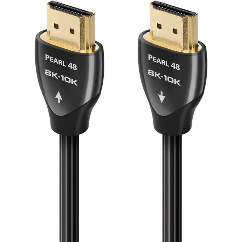 Kabel AUDIOQUEST HDMI 2.1 Pearl 48, 0,6 m černý, Kabel, AUDIOQUEST, HDMI, 2.1, Pearl, 48, 0,6, m, černý