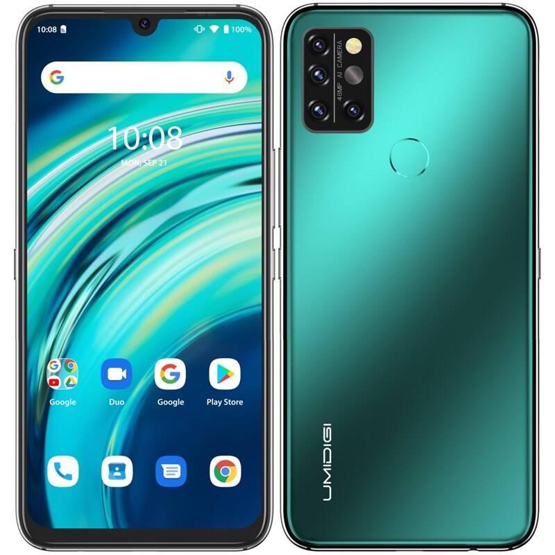 Mobilní telefon UMIDIGI A9 Pro zelený