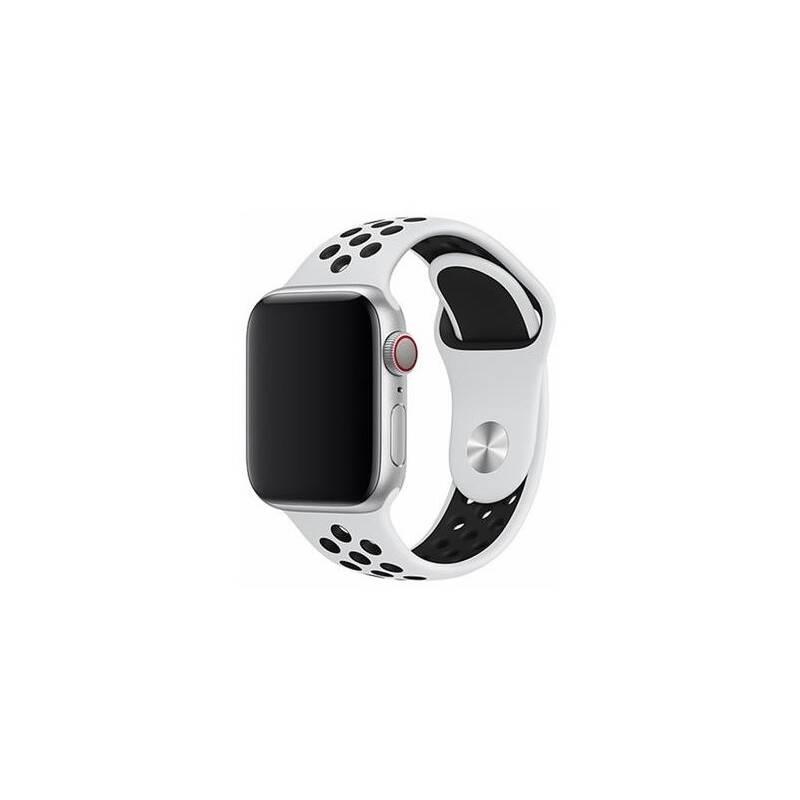 Řemínek Devia Deluxe Sport 2 na Apple Watch 40mm 38mm bílý