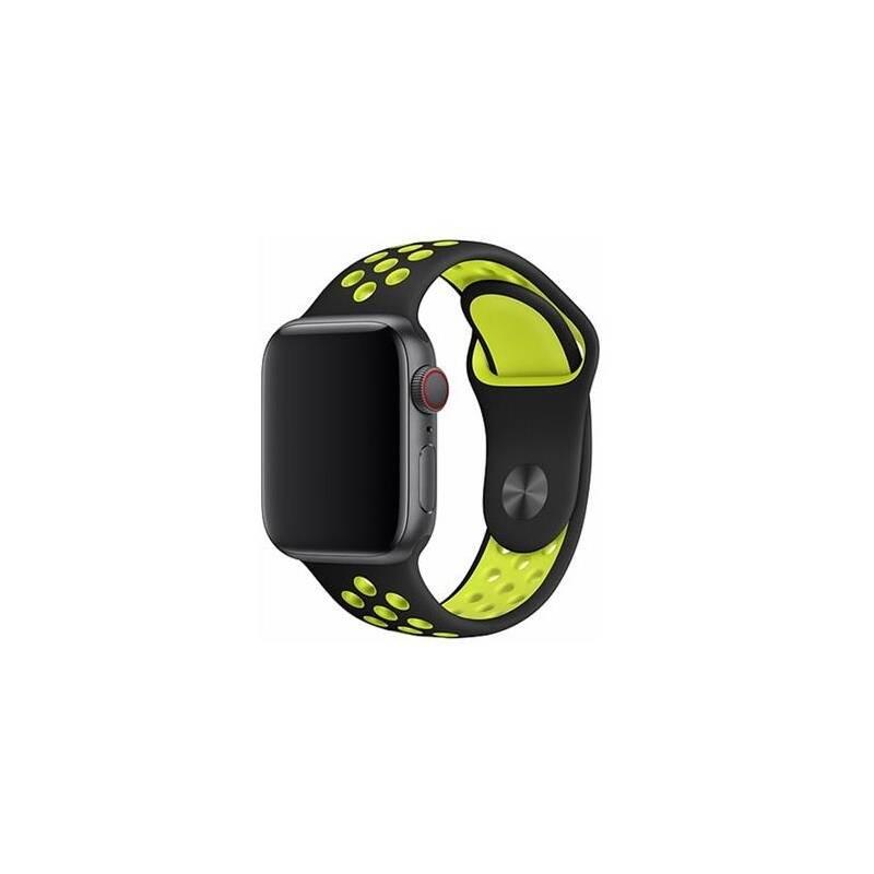 Řemínek Devia Deluxe Sport 2 na Apple Watch 40mm 38mm žlutý