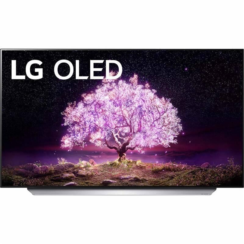 Televize LG OLED48C12 stříbrná bílá