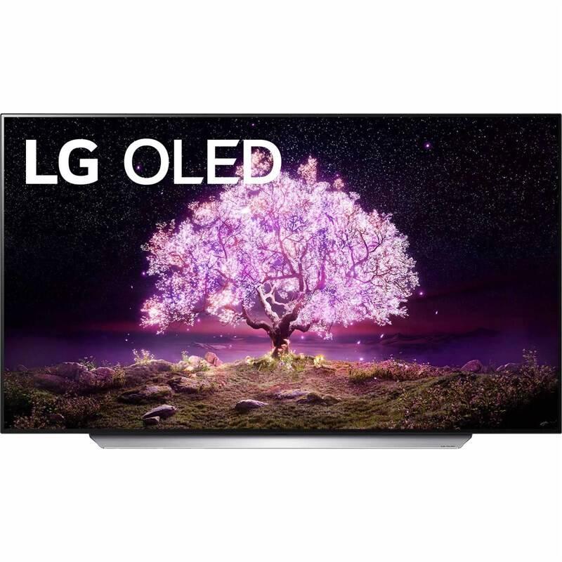 Televize LG OLED77C12 stříbrná bílá