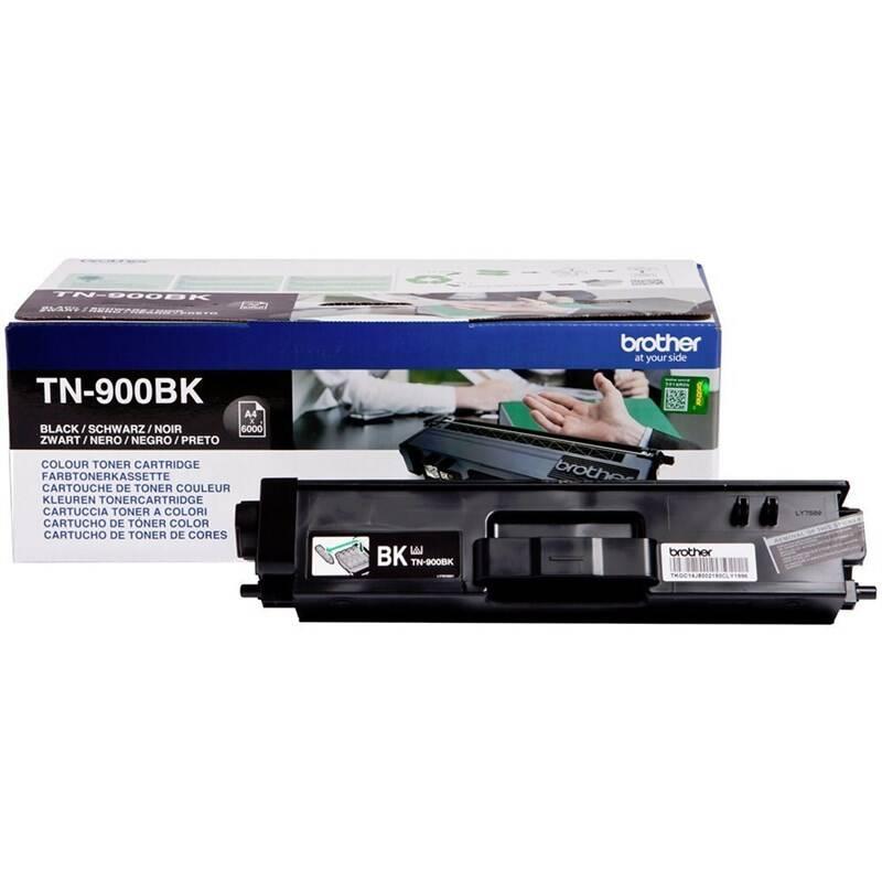 Toner Brother TN-900BK, 6 000 stran černý, Toner, Brother, TN-900BK, 6, 000, stran, černý