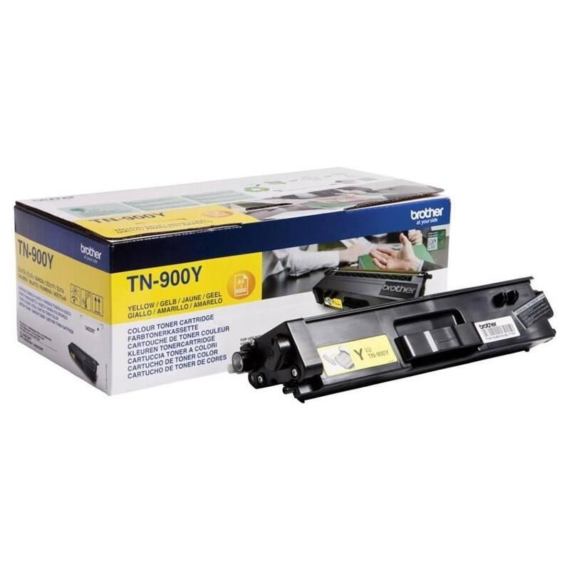 Toner Brother TN-900Y, 6 000 stran žlutý