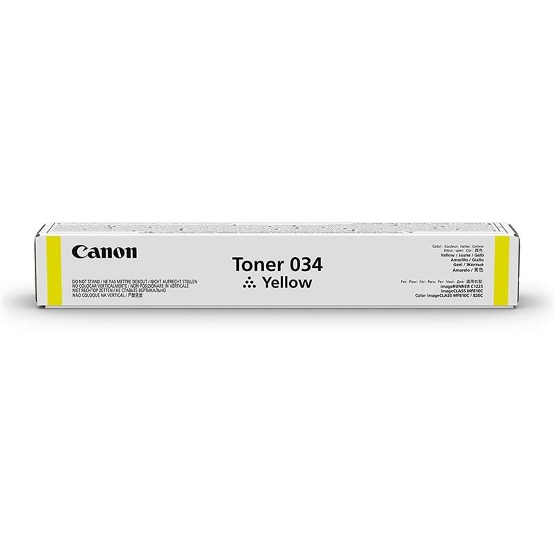 Toner Canon 034, 7300 stran žlutý
