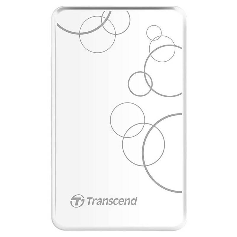 Externí pevný disk 2,5" Transcend StoreJet 25A3A 2TB, USB 3.0 bílý