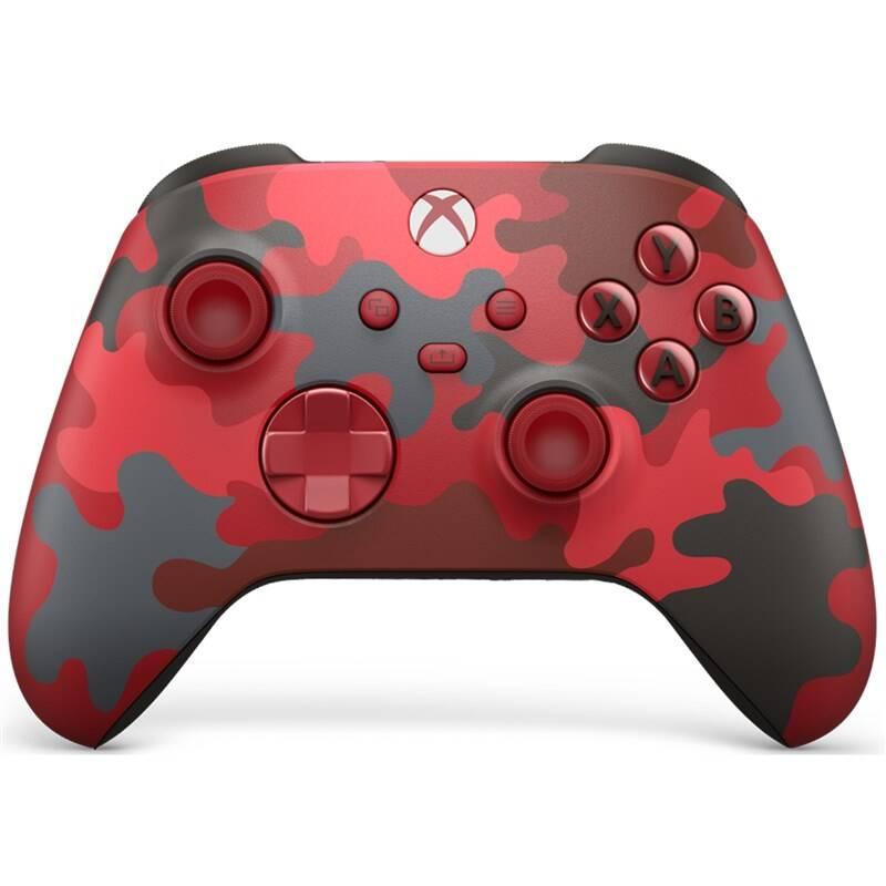 Gamepad Microsoft XSX Wireless Controller - Daystrike Camo SE červený