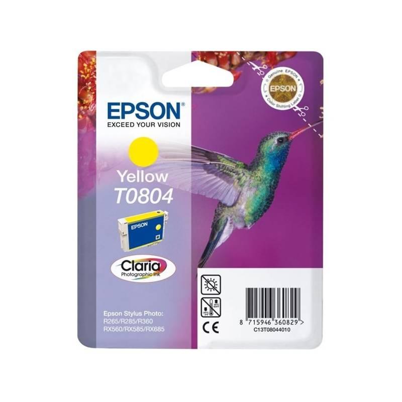 Inkoustová náplň Epson T0804, 7,4ml -