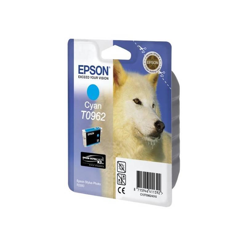 Inkoustová náplň Epson T0962, 13ml modrá