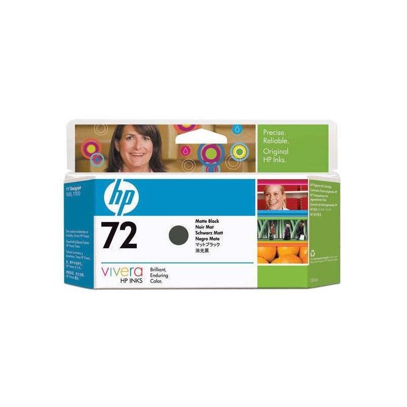 Inkoustová náplň HP No. 72, 130ml - originální černá