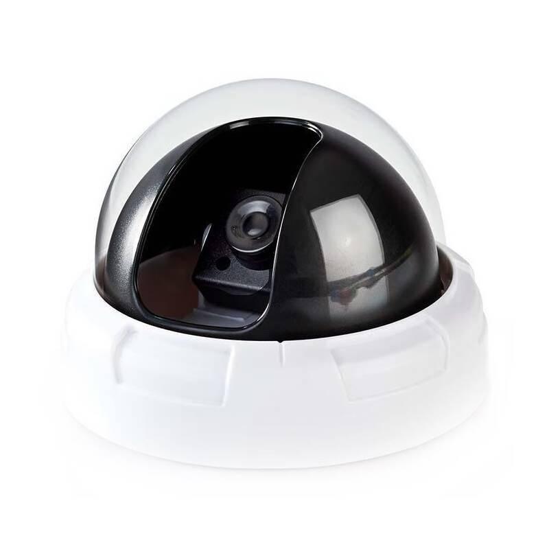 Maketa zabezpečovací kamery Nedis s blikající LED, dome, vnitřní, Maketa, zabezpečovací, kamery, Nedis, s, blikající, LED, dome, vnitřní