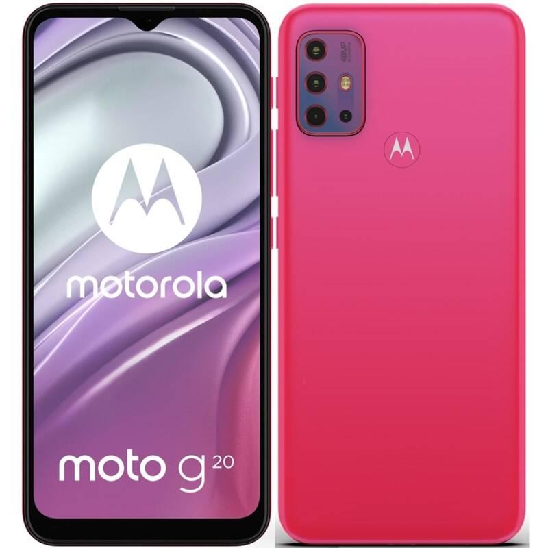 Mobilní telefon Motorola Moto G20 červený