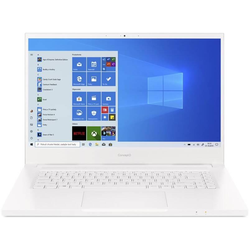 Notebook Acer ConceptD 3 Pro bílý