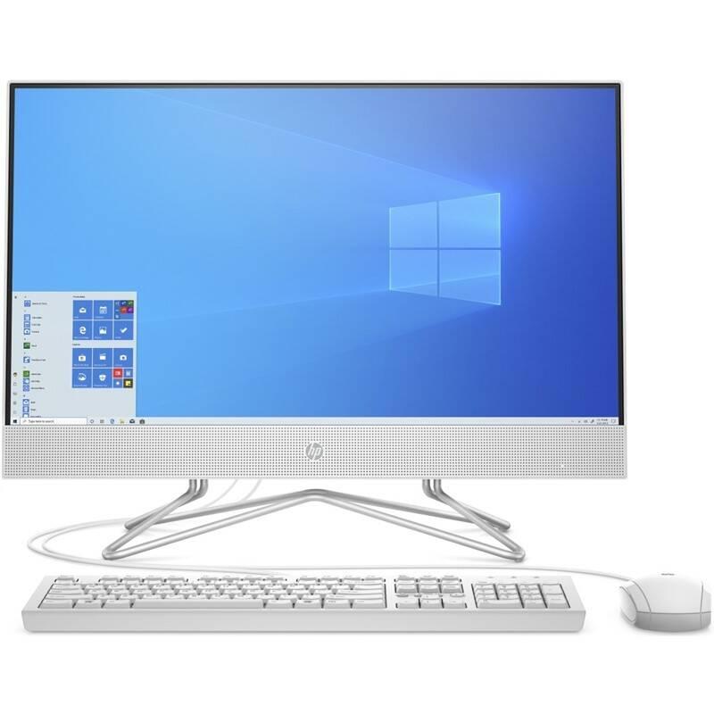 Počítač All In One HP 24-df0002nc bílý