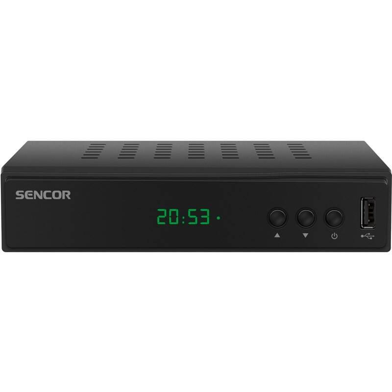 Set-top box Sencor SDB 5005T černý, Set-top, box, Sencor, SDB, 5005T, černý