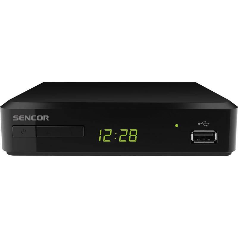 Set-top box Sencor SDB 521T černý, Set-top, box, Sencor, SDB, 521T, černý