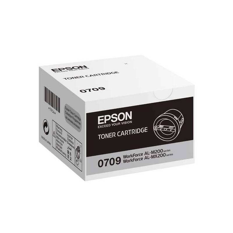 Toner Epson 0709, 2500 stran, pro AL-M200 MX200 černý