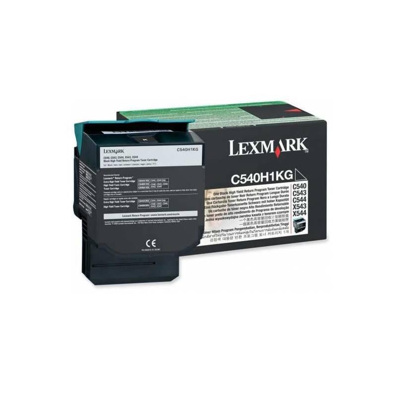 Toner Lexmark C540H1KG, 2500 stran, pro C540, X543, X544, X543, X544 černý