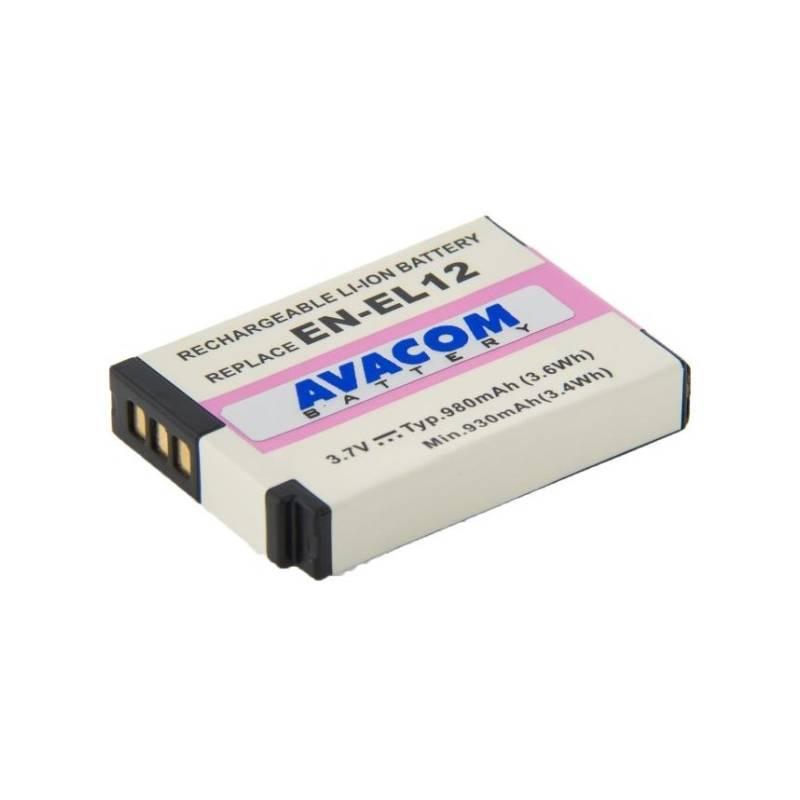 Baterie Avacom Nikon EN-EL12 Li-ion 3,7V